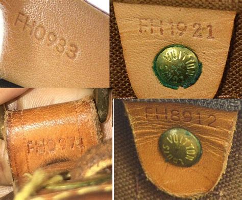 louis vuitton purse date codes